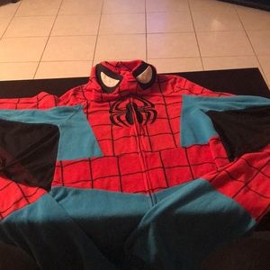 Spider-Man onesie